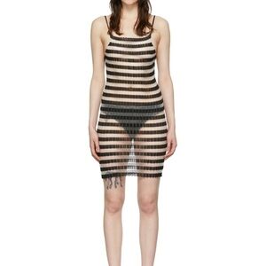 A. Roege Hove Black Ivy Mini Dress